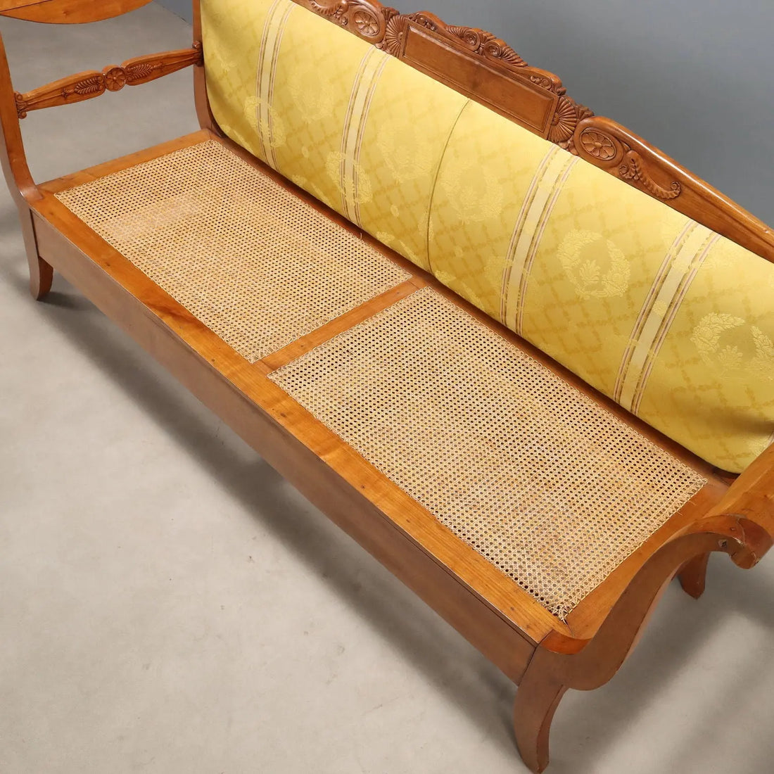Luigi Filippo Sofa in Cherrywood - Mid-19th Century