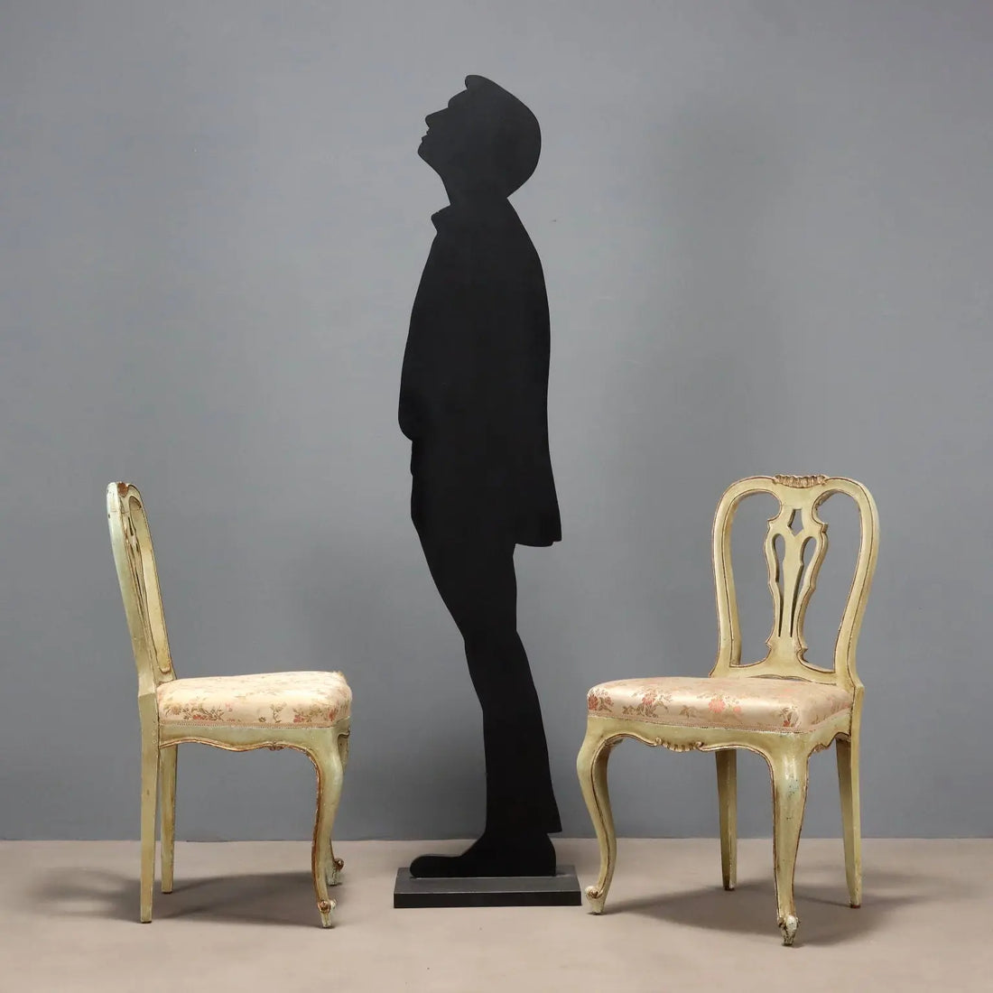 Lacquered Chairs in Barocchetto Style - 19th Century