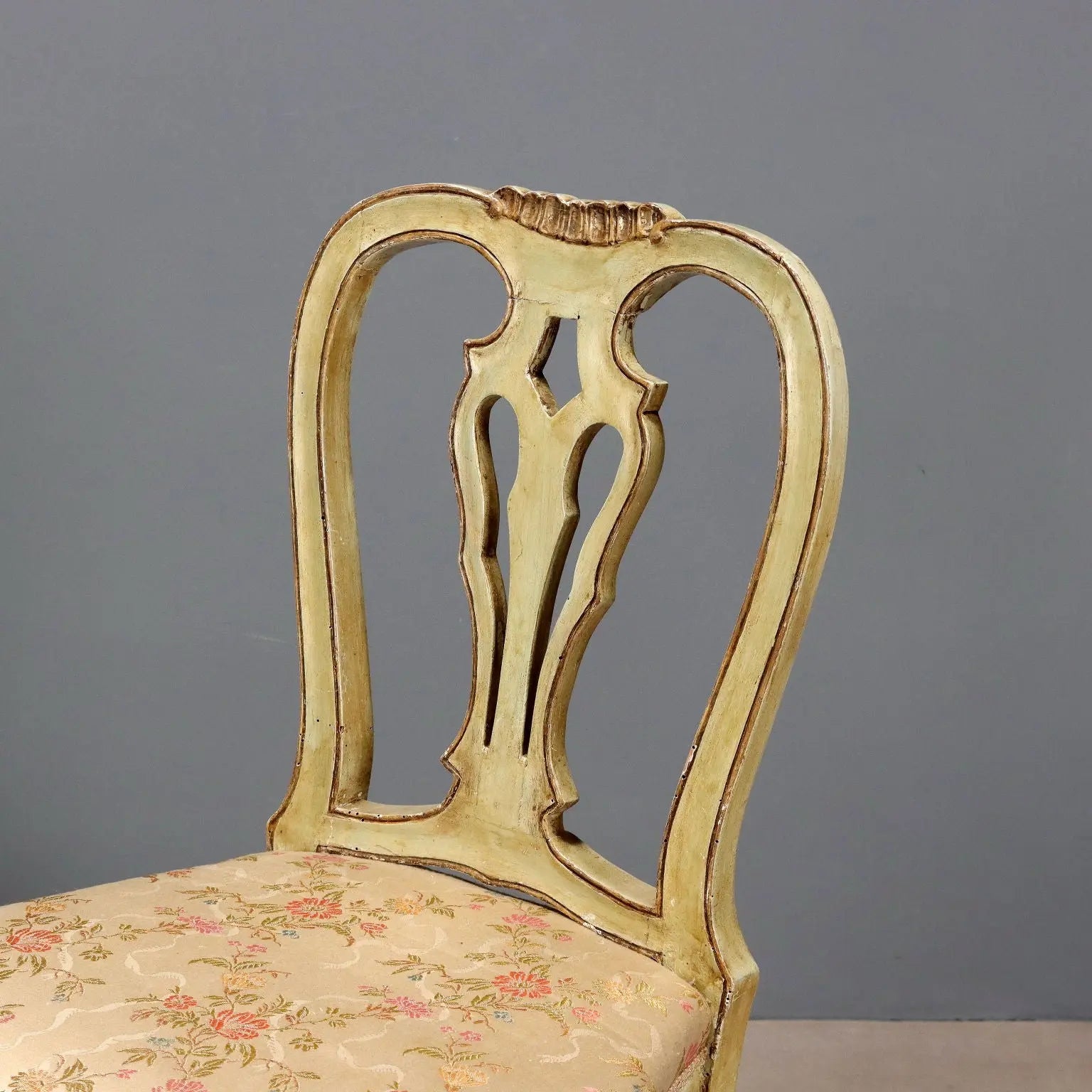 Lacquered Chairs in Barocchetto Style - 19th Century