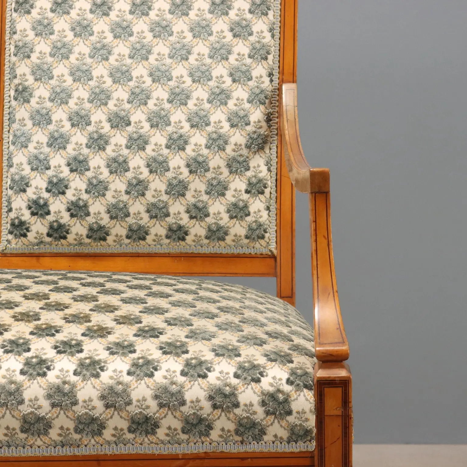 Antique Victorian Sofa Mahogany Fabric United Kingdom XIX Century - England, Mid XIX Century | Antiques | Seating