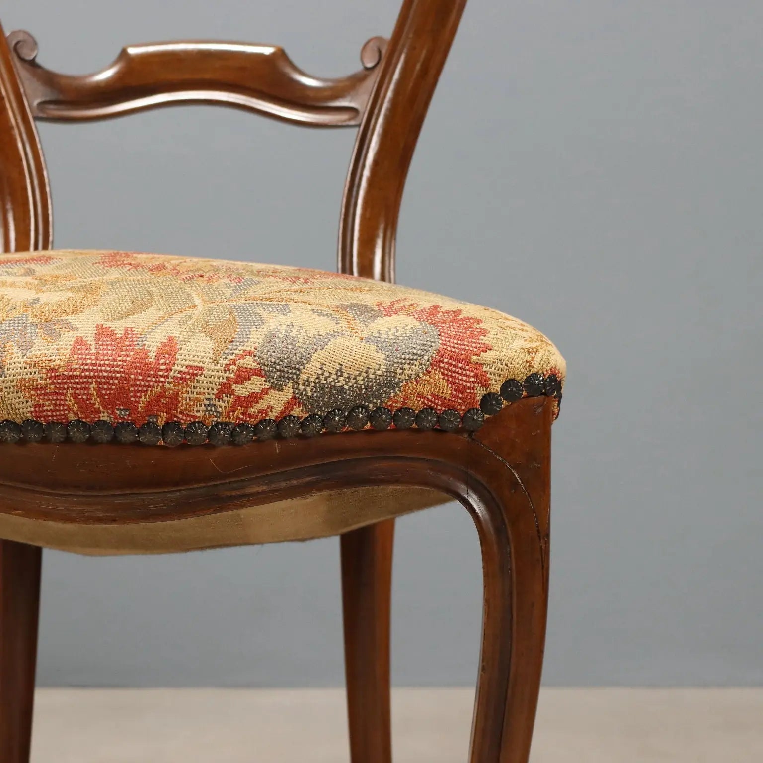 Antique Chairs Louis Philippe Walnut Italy XIX Century - Italy, Mid XIX Century | Antiques | Seating