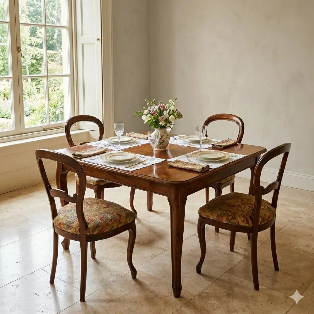 Antique Chairs Louis Philippe Walnut Italy XIX Century - Italy, Mid XIX Century | Antiques | Seating