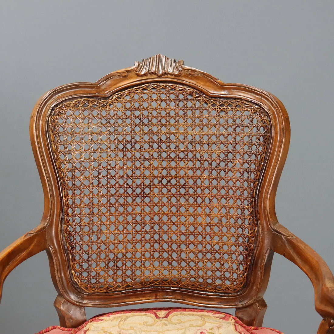 Antique Armchairs Baroque Style Walnut Fabric XIX Century - Italy, Late XIX Century | Antiques | Seating