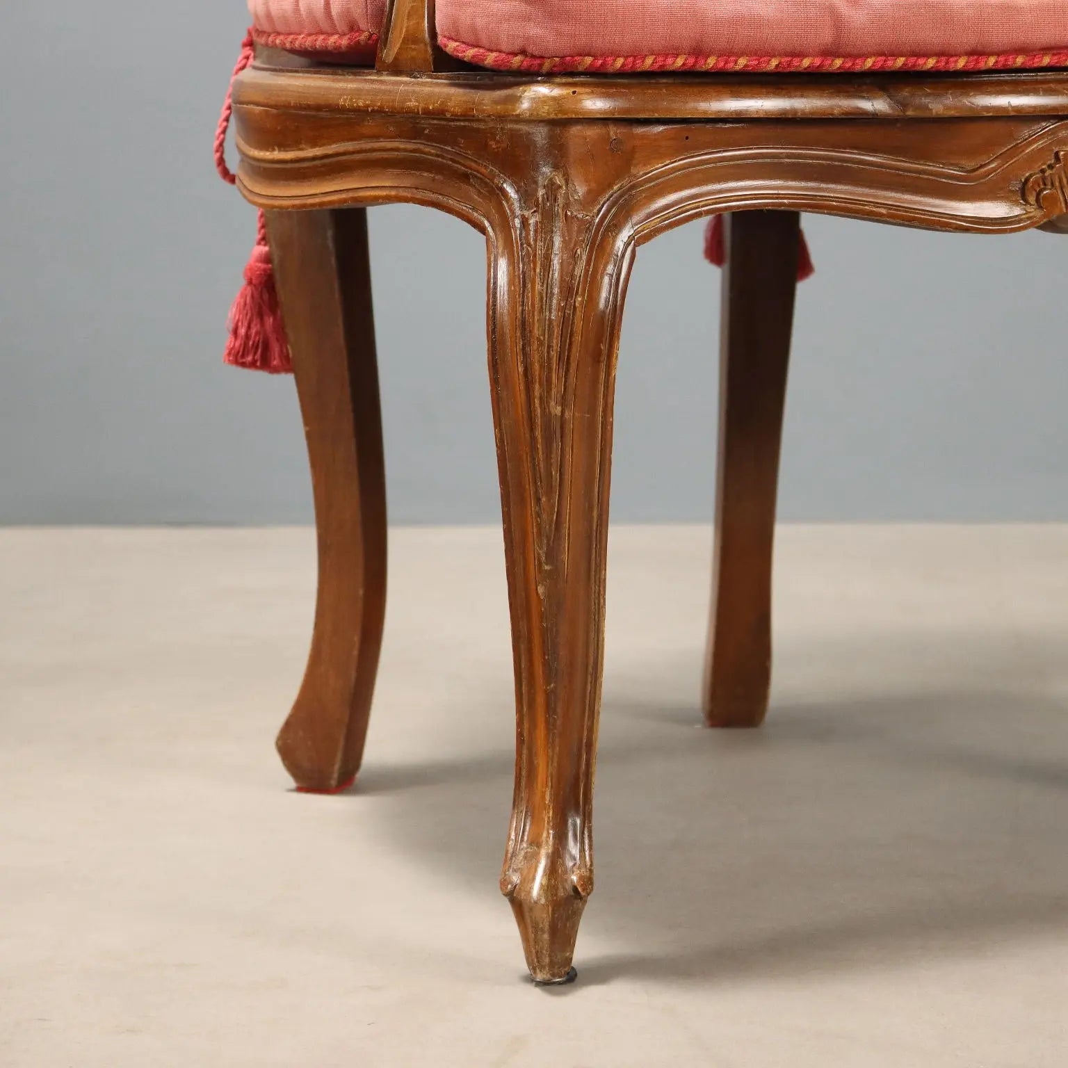 Antique Armchairs Baroque Style Walnut Fabric XIX Century - Italy, Late XIX Century | Antiques | Seating