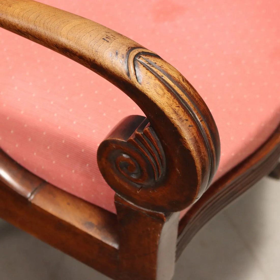 Antique Armchairs Restoration Walnut Padding XIX Century