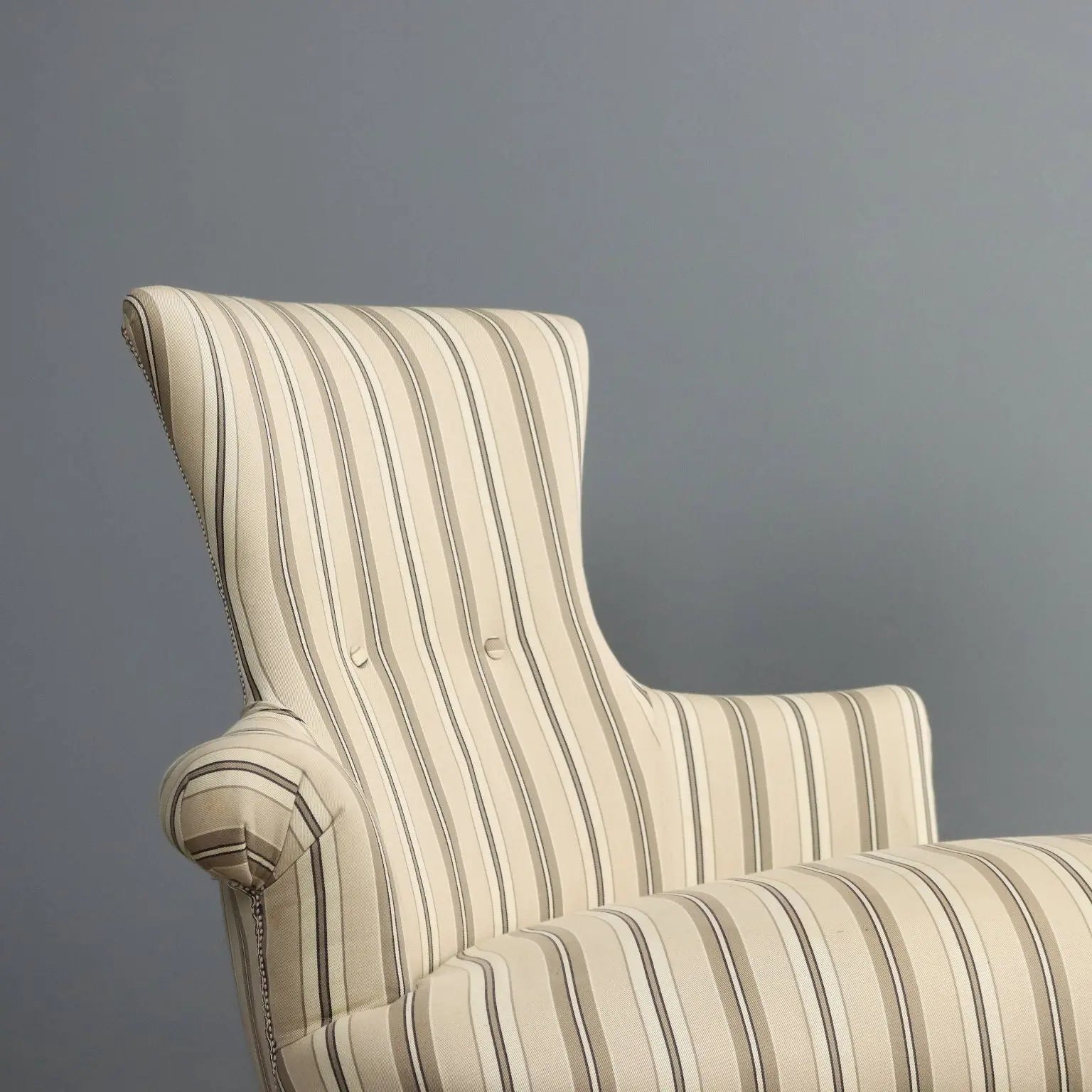 Antique Sofa Fabric Painted Beech Italy XIX Century - Italy, XIX Century | Antiques | Seating