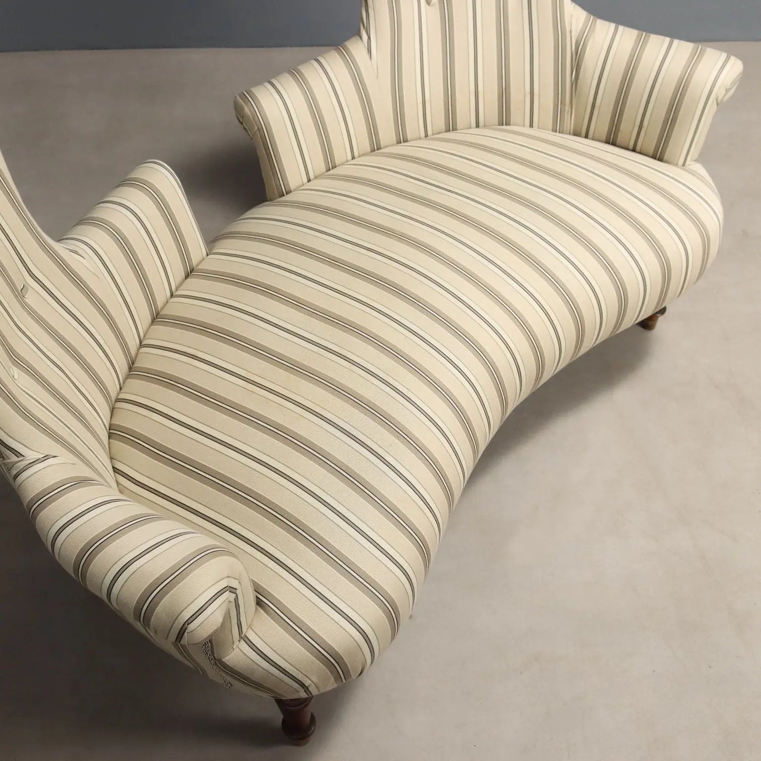 Antique Sofa Fabric Painted Beech Italy XIX Century - Italy, XIX Century | Antiques | Seating