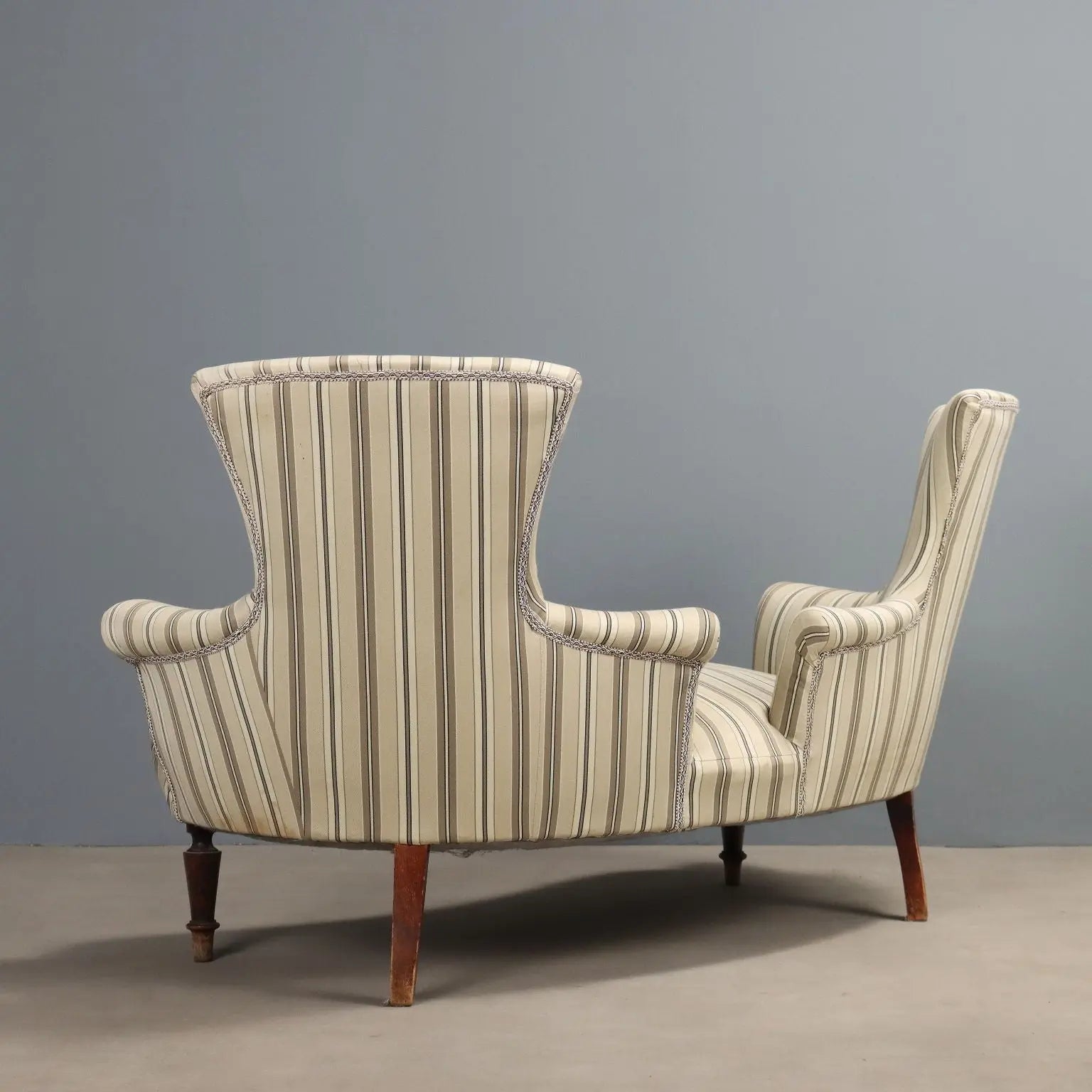 Antique Sofa Fabric Painted Beech Italy XIX Century - Italy, XIX Century | Antiques | Seating