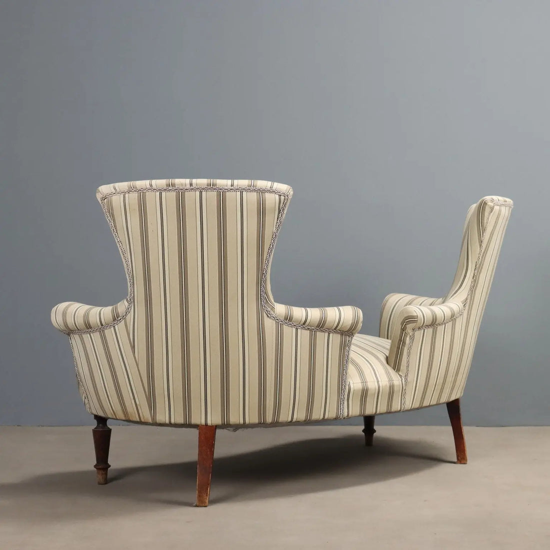 Antique Sofa Fabric Painted Beech Italy XIX Century - Italy, XIX Century | Antiques | Seating