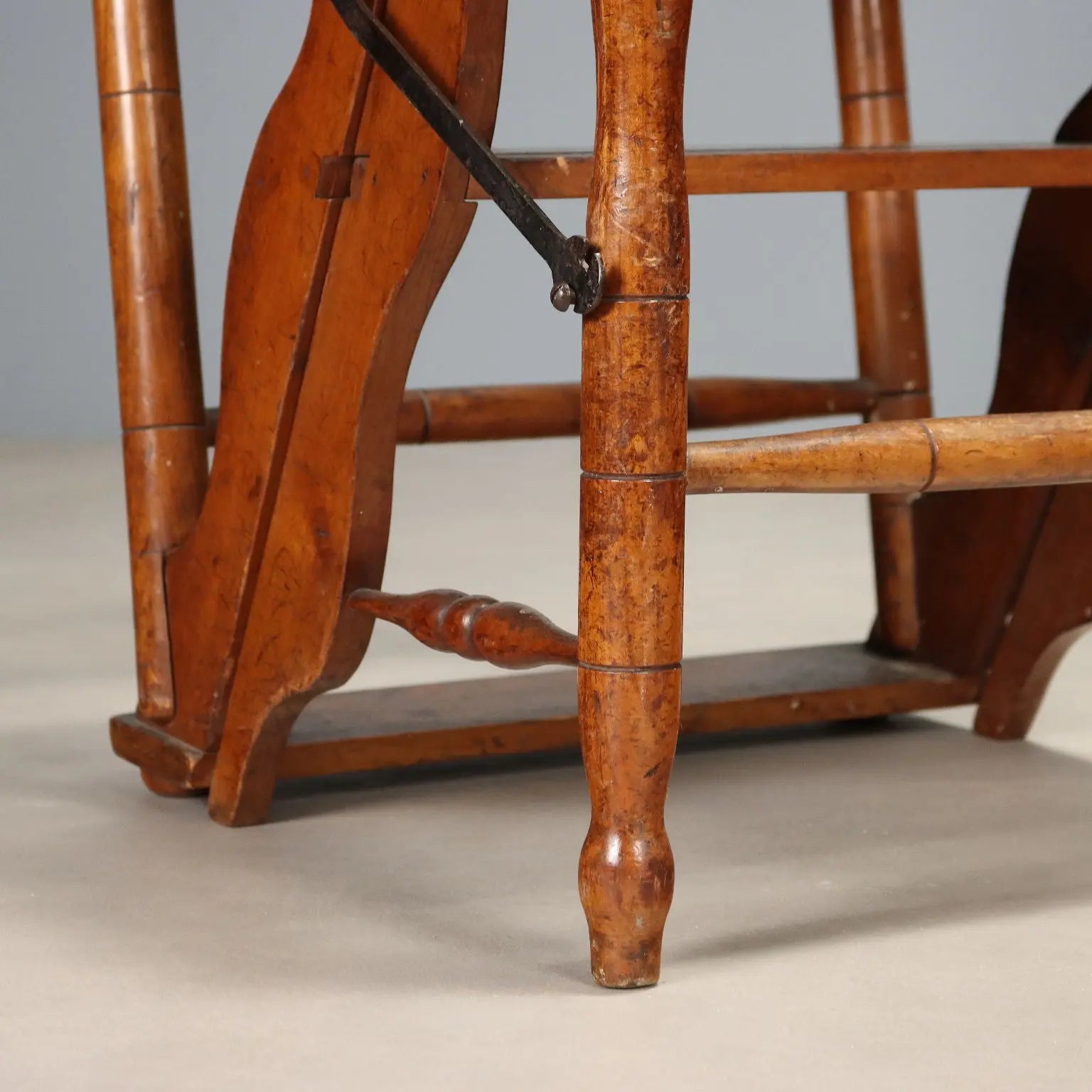 Antique Chairs Cherrywood Padding Ladder Italy XIX Century - Italy, Late XIX Century | Antiques | Seating