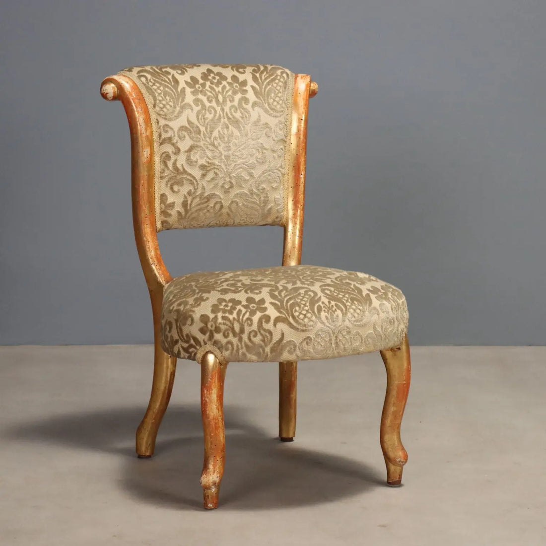 Antique Armchair Louis Philippe Wood Italy XIX Century