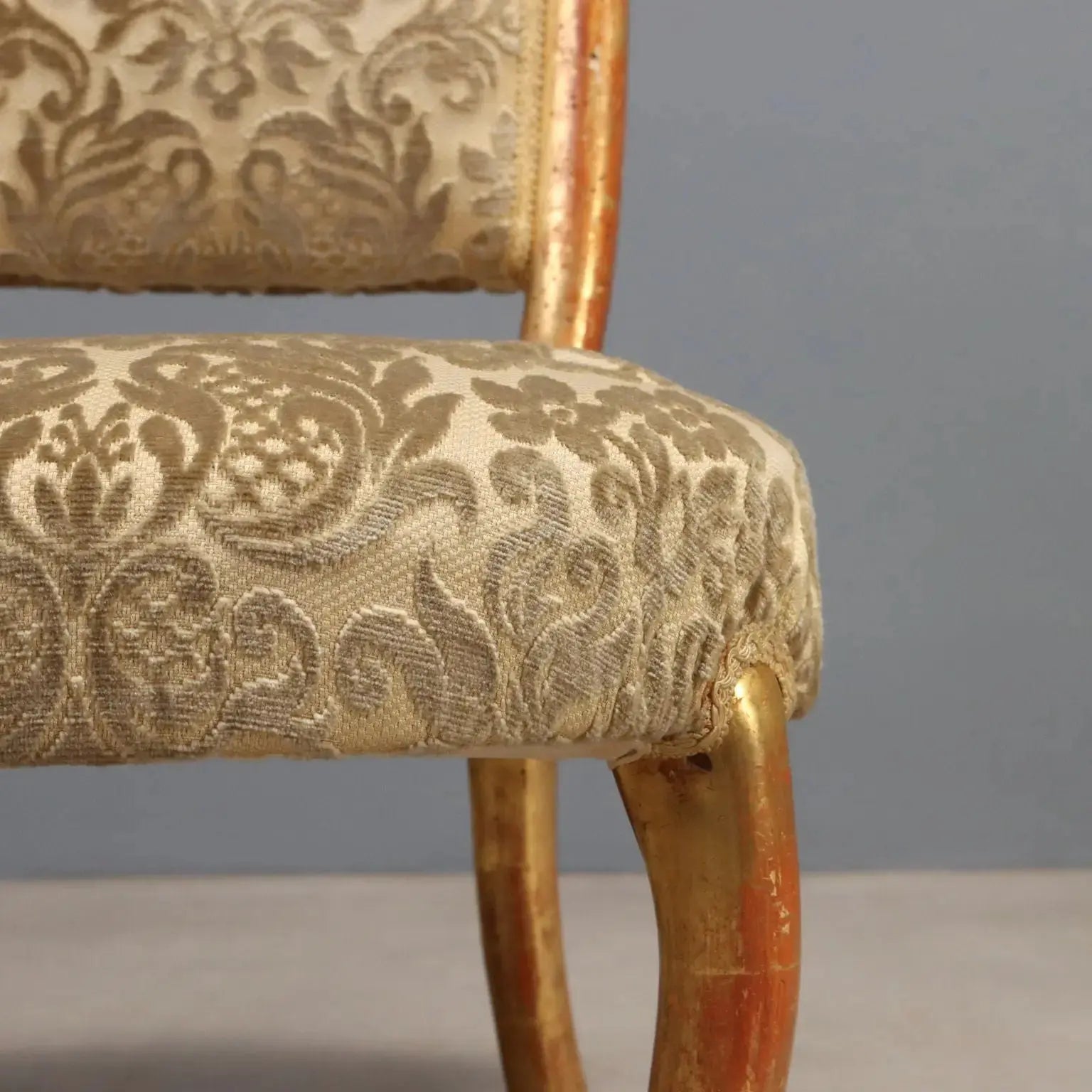 Antique Armchair Louis Philippe Wood Italy XIX Century
