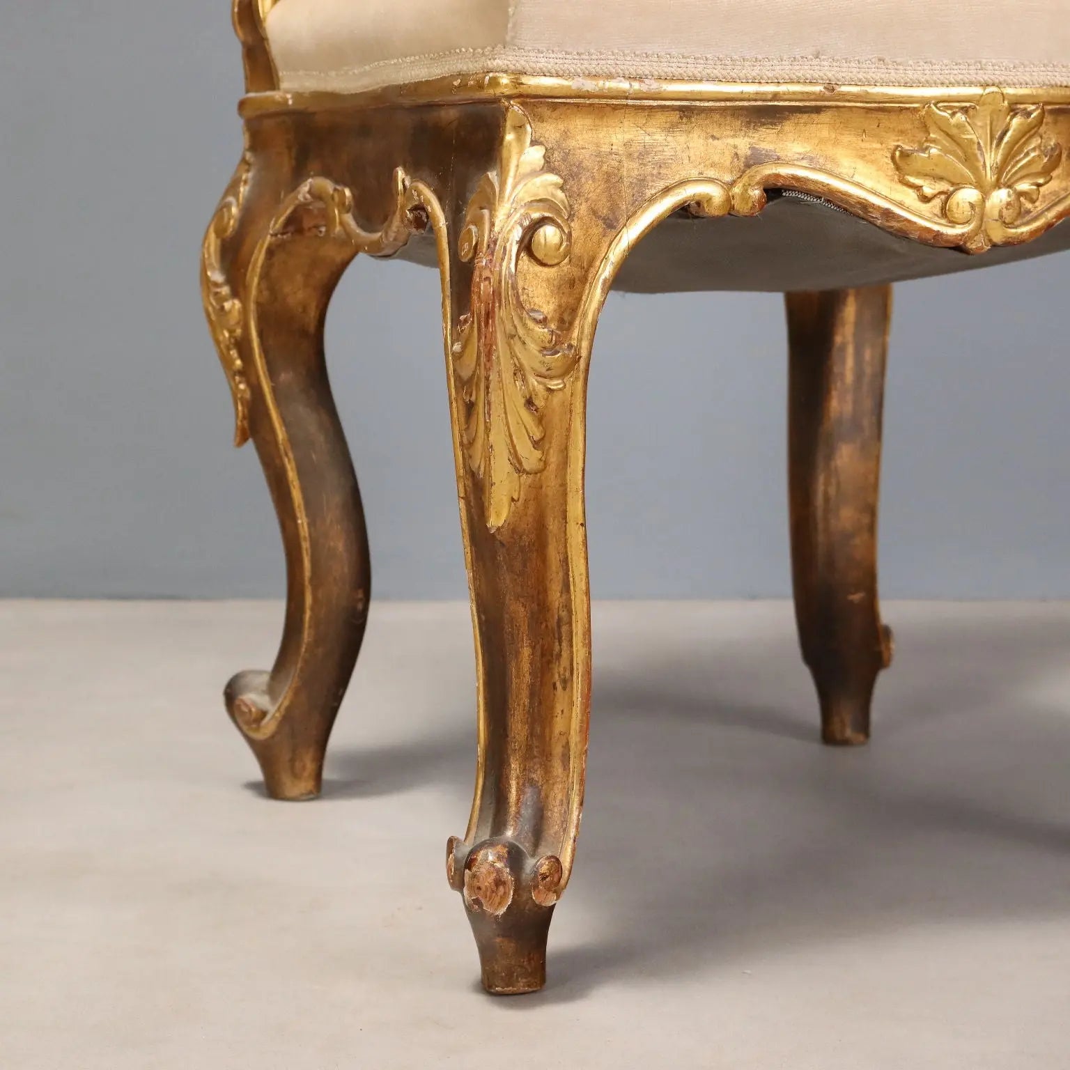 Eclectic Carved and Gilded Chairs - Italy 19th Century