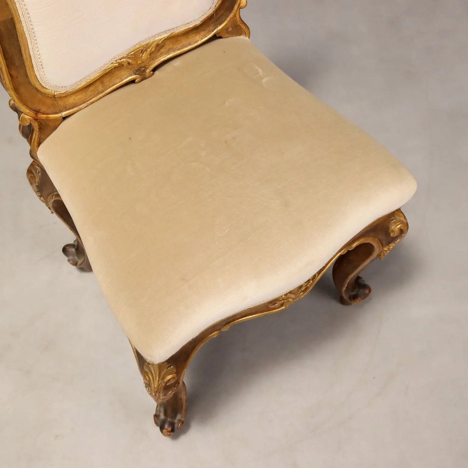 Eclectic Carved and Gilded Chairs - Italy 19th Century