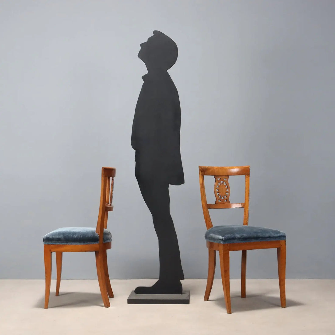 Empire Cherry Chairs - Italy 19th Century