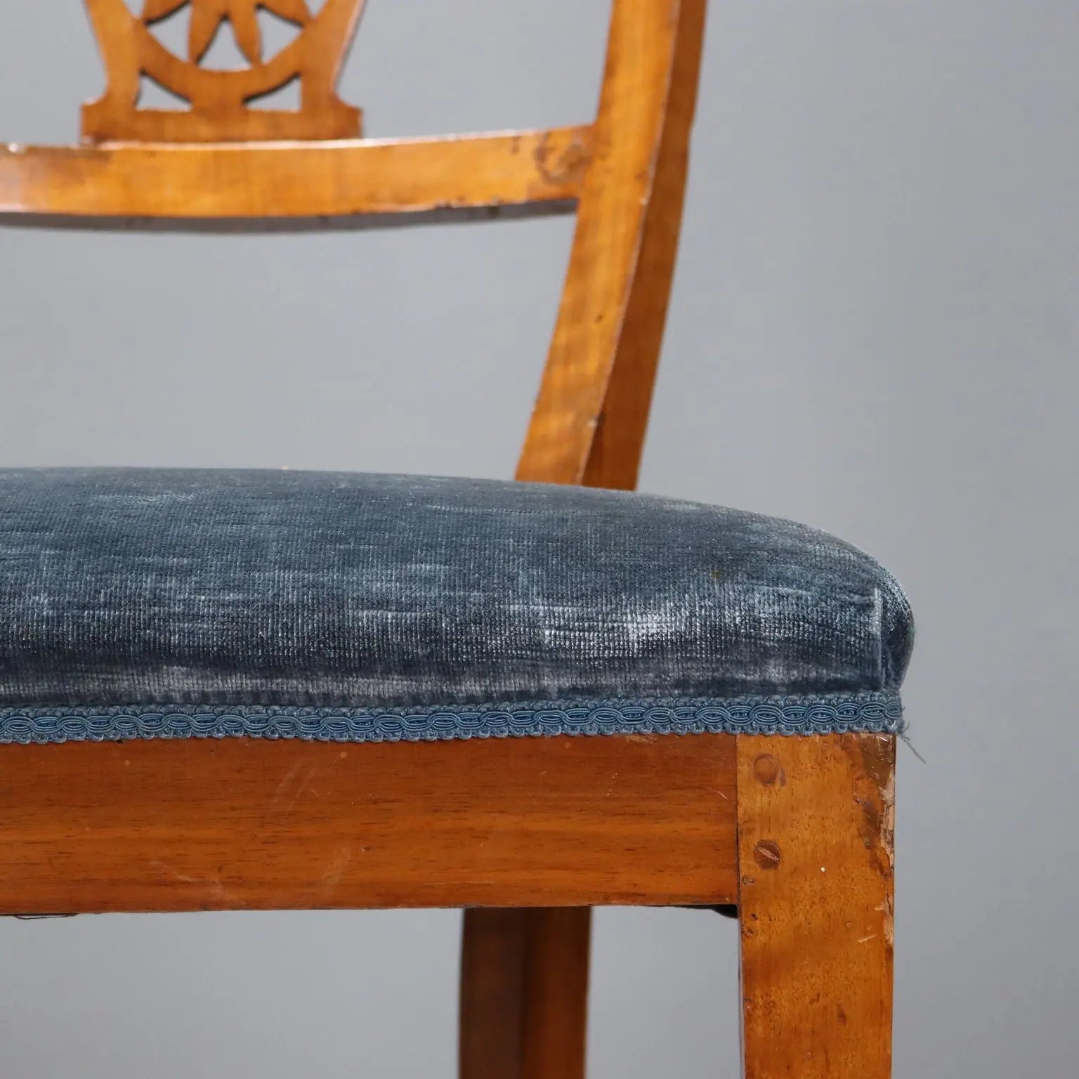 Empire Cherry Chairs - Italy 19th Century