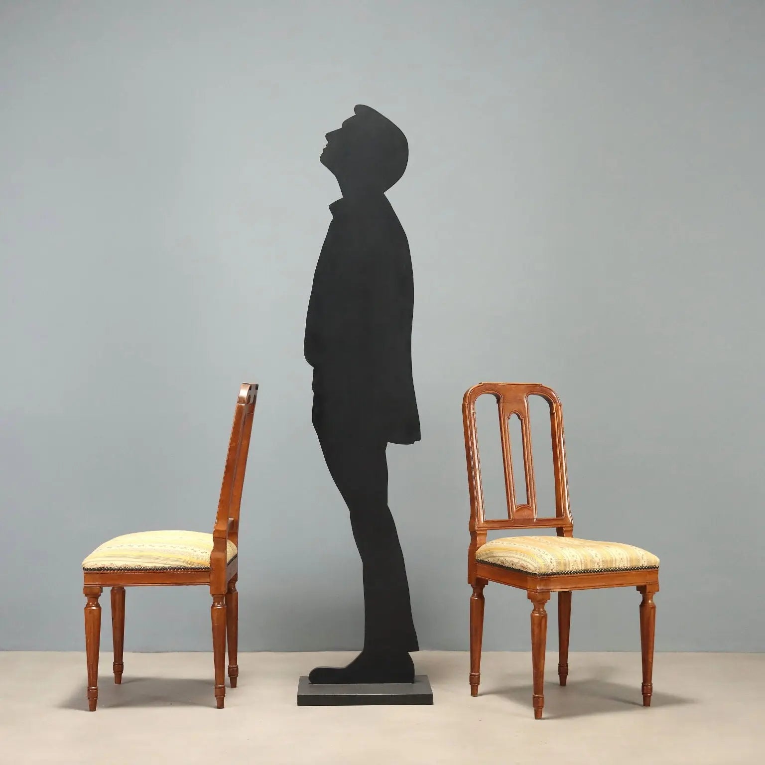 19th Century Italian Walnut Chairs