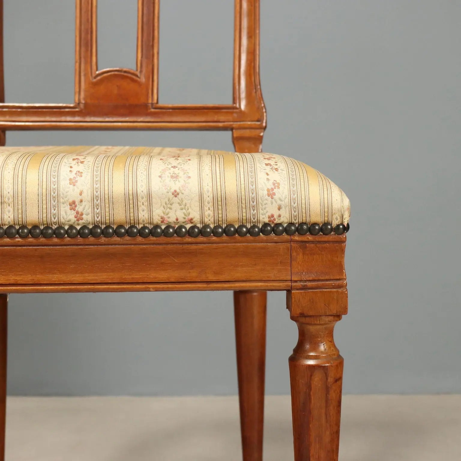 19th Century Italian Walnut Chairs