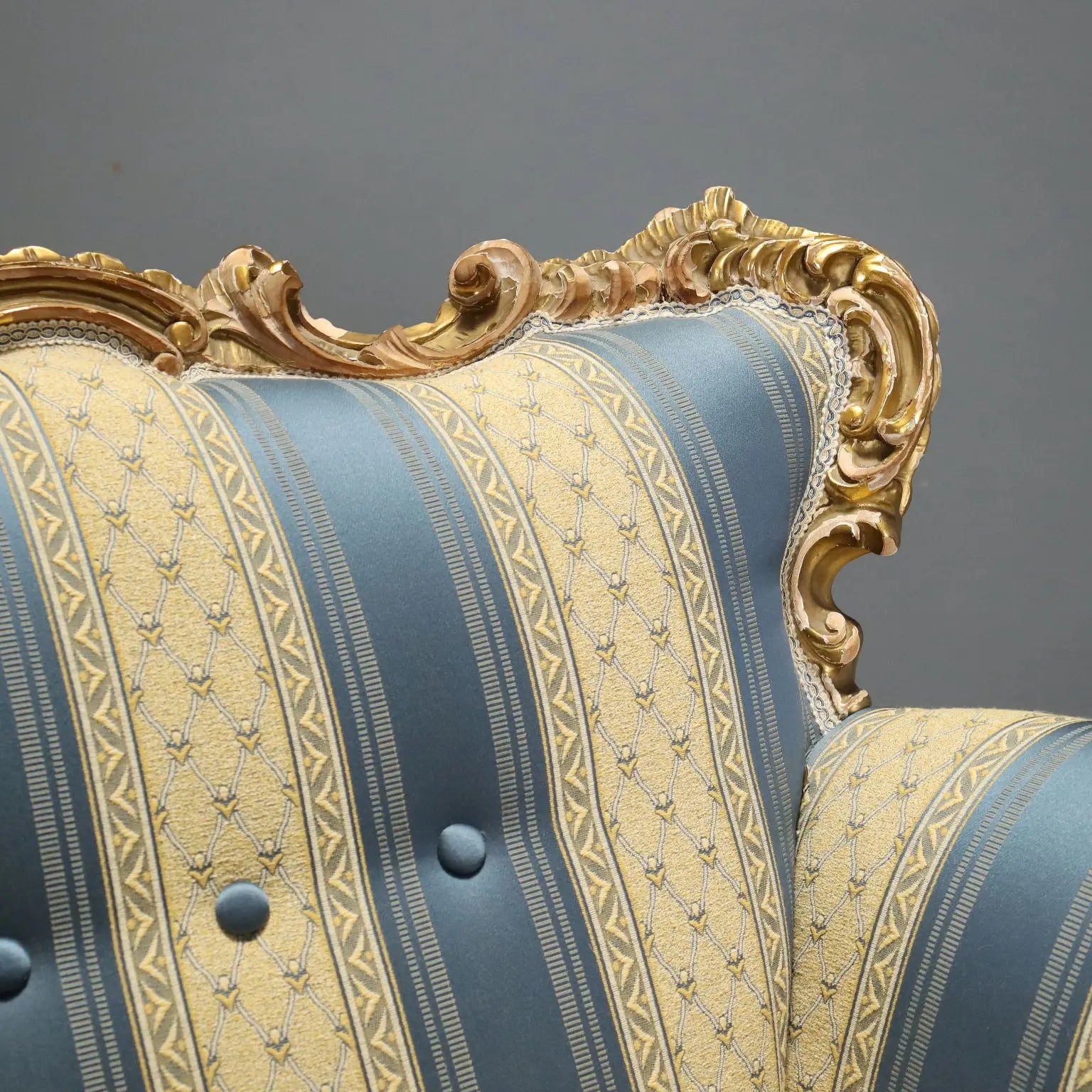 Barocchetto Style Giltwood Sofa