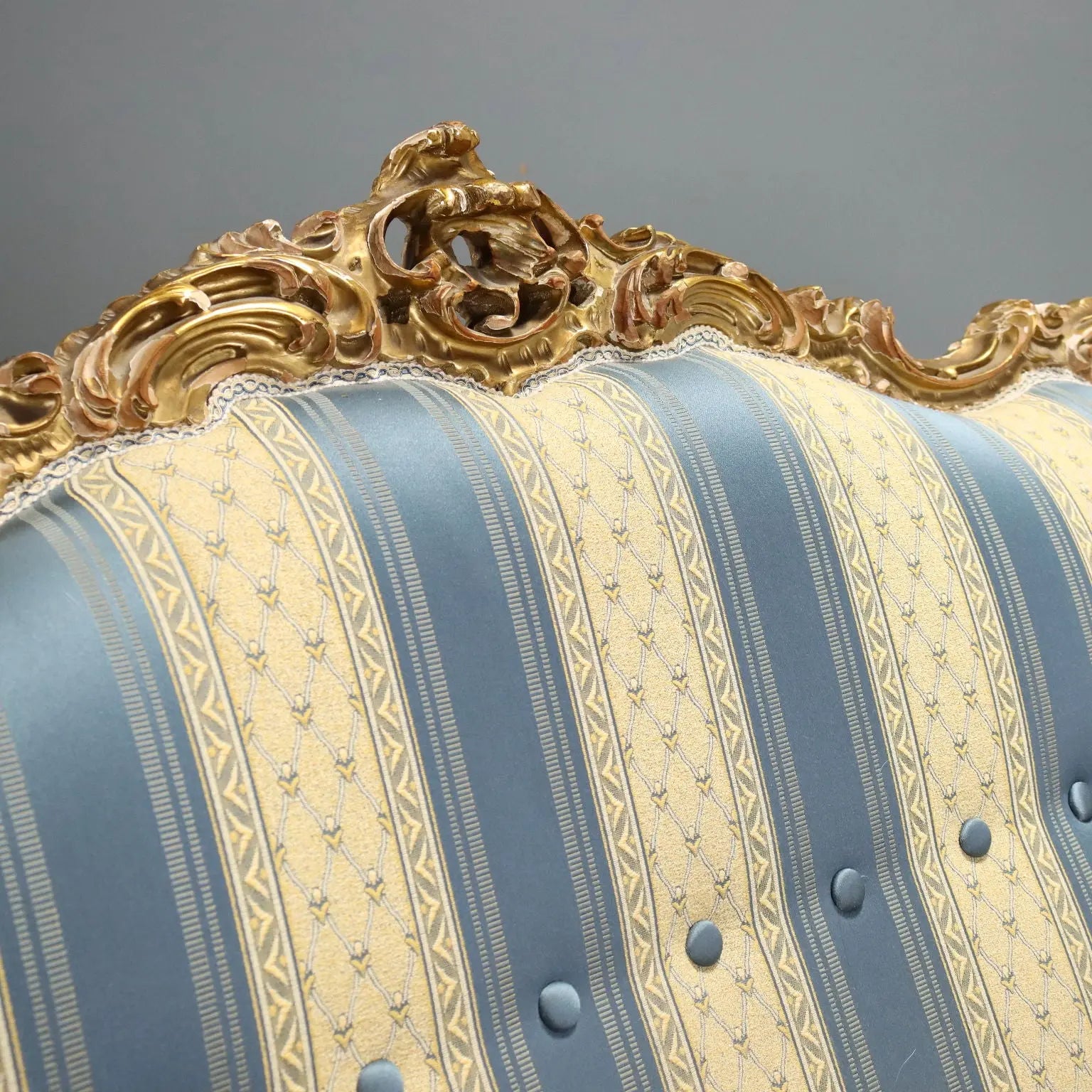 Barocchetto Style Giltwood Sofa