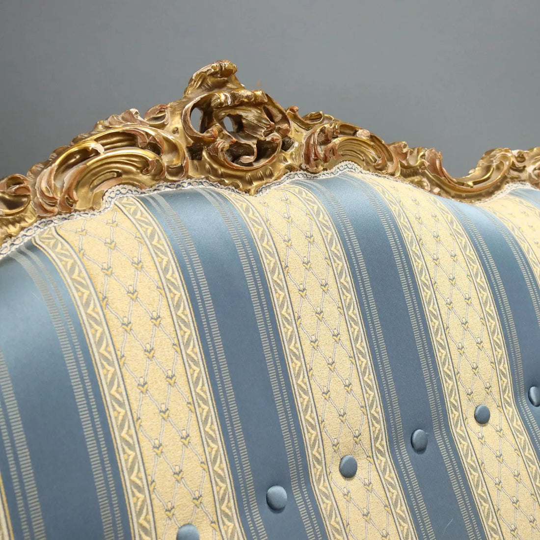 Barocchetto Style Giltwood Sofa