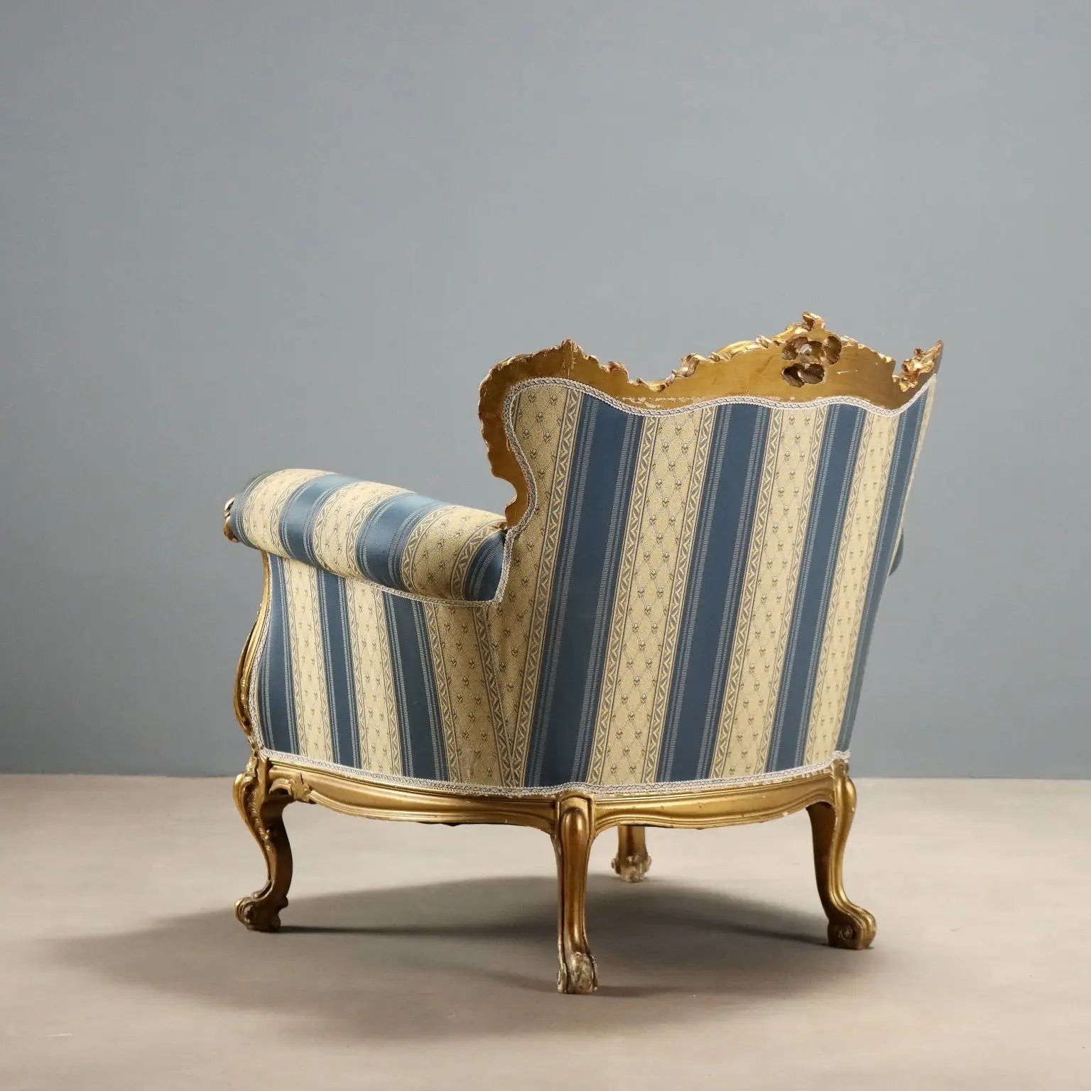 Pair of Barocchetto Style Armchairs - Italy 20th Century