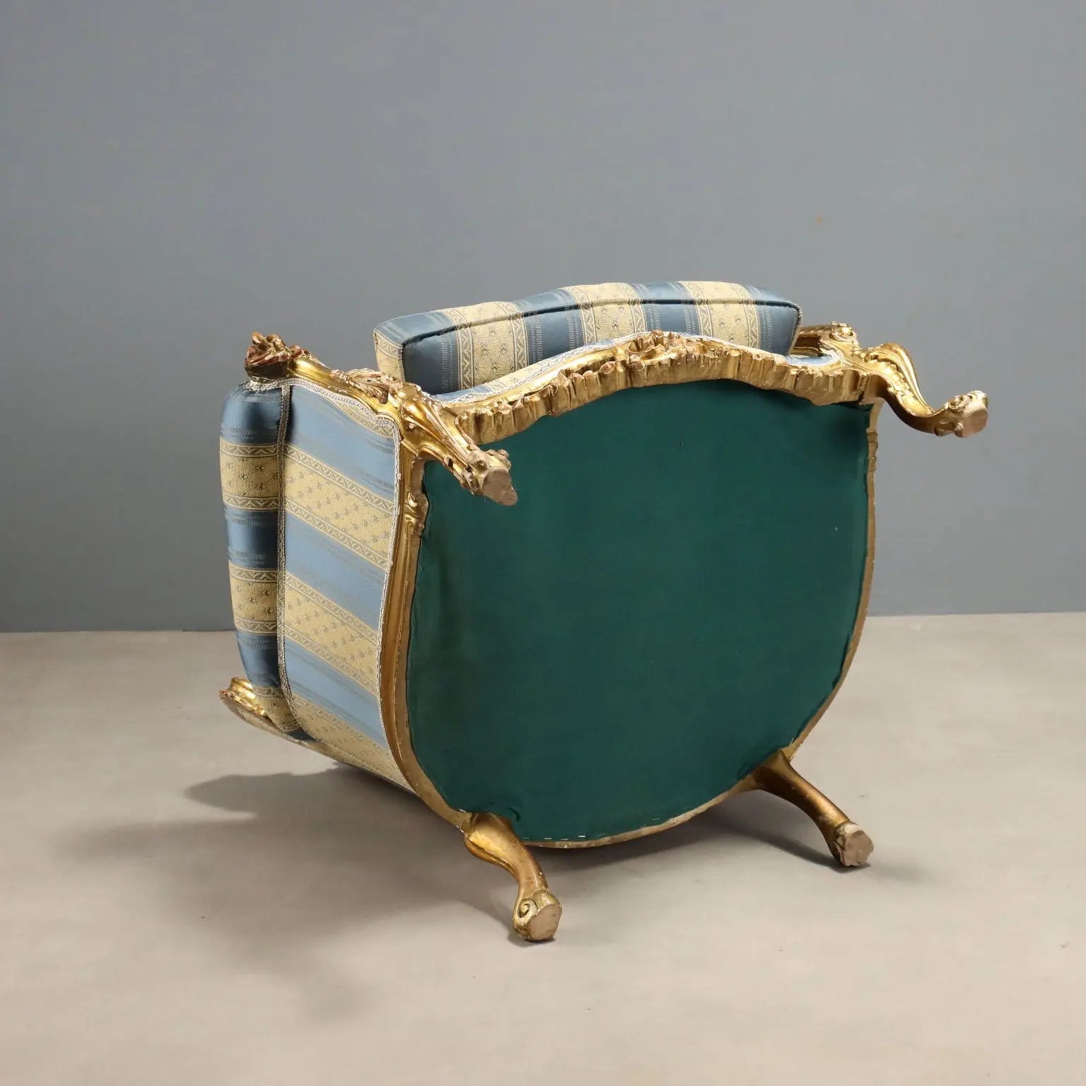Pair of Barocchetto Style Armchairs - Italy 20th Century