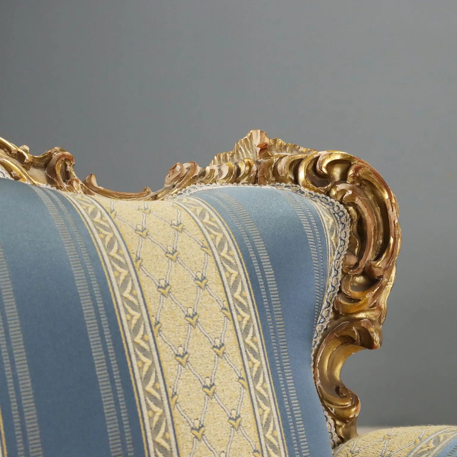 Pair of Barocchetto Style Armchairs - Italy 20th Century