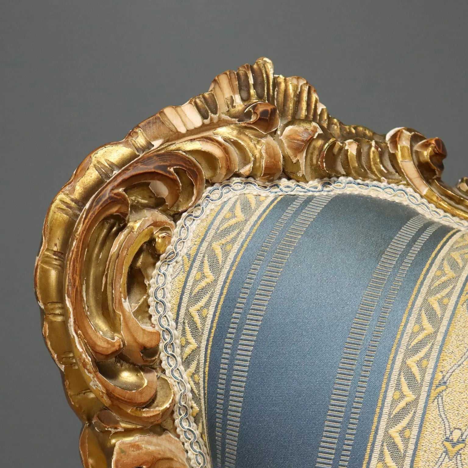 Pair of Barocchetto Style Armchairs - Italy 20th Century
