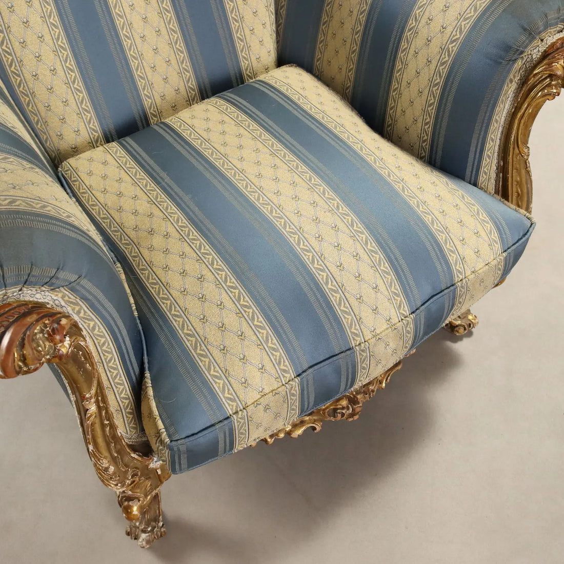 Pair of Barocchetto Style Armchairs - Italy 20th Century
