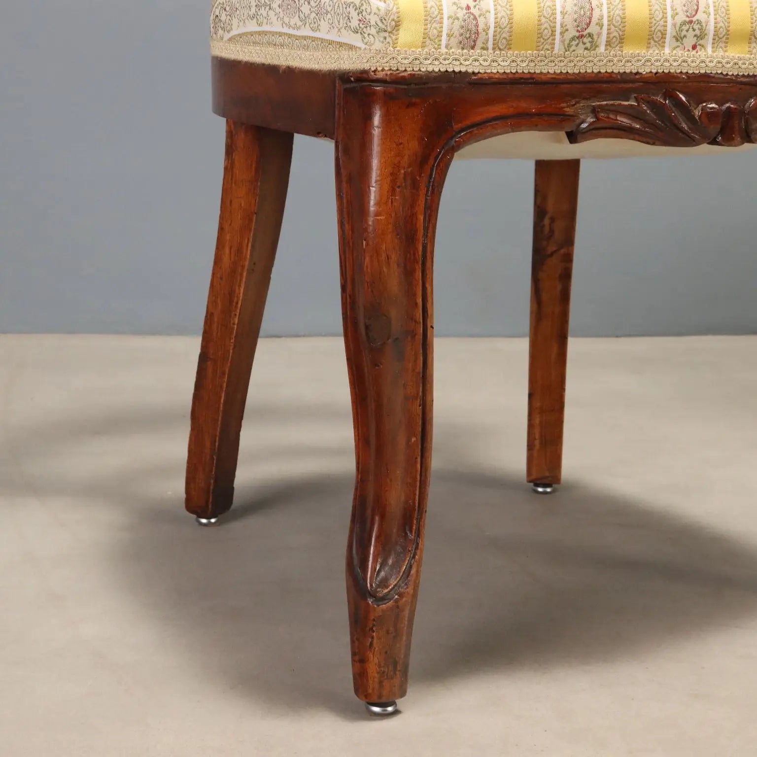 Louis Philippe Walnut Chairs - Italy 19th Century
