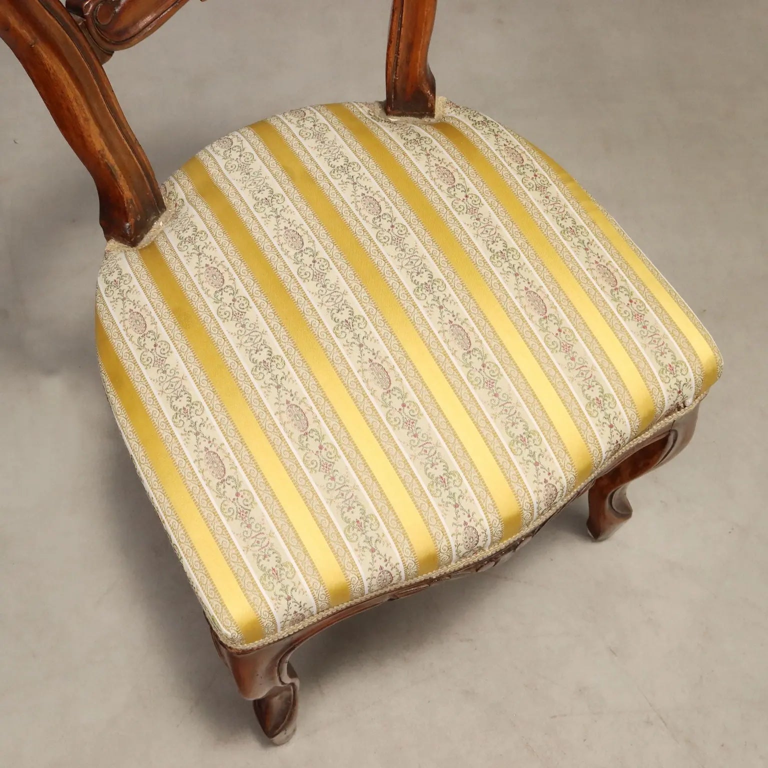 Louis Philippe Walnut Chairs - Italy 19th Century