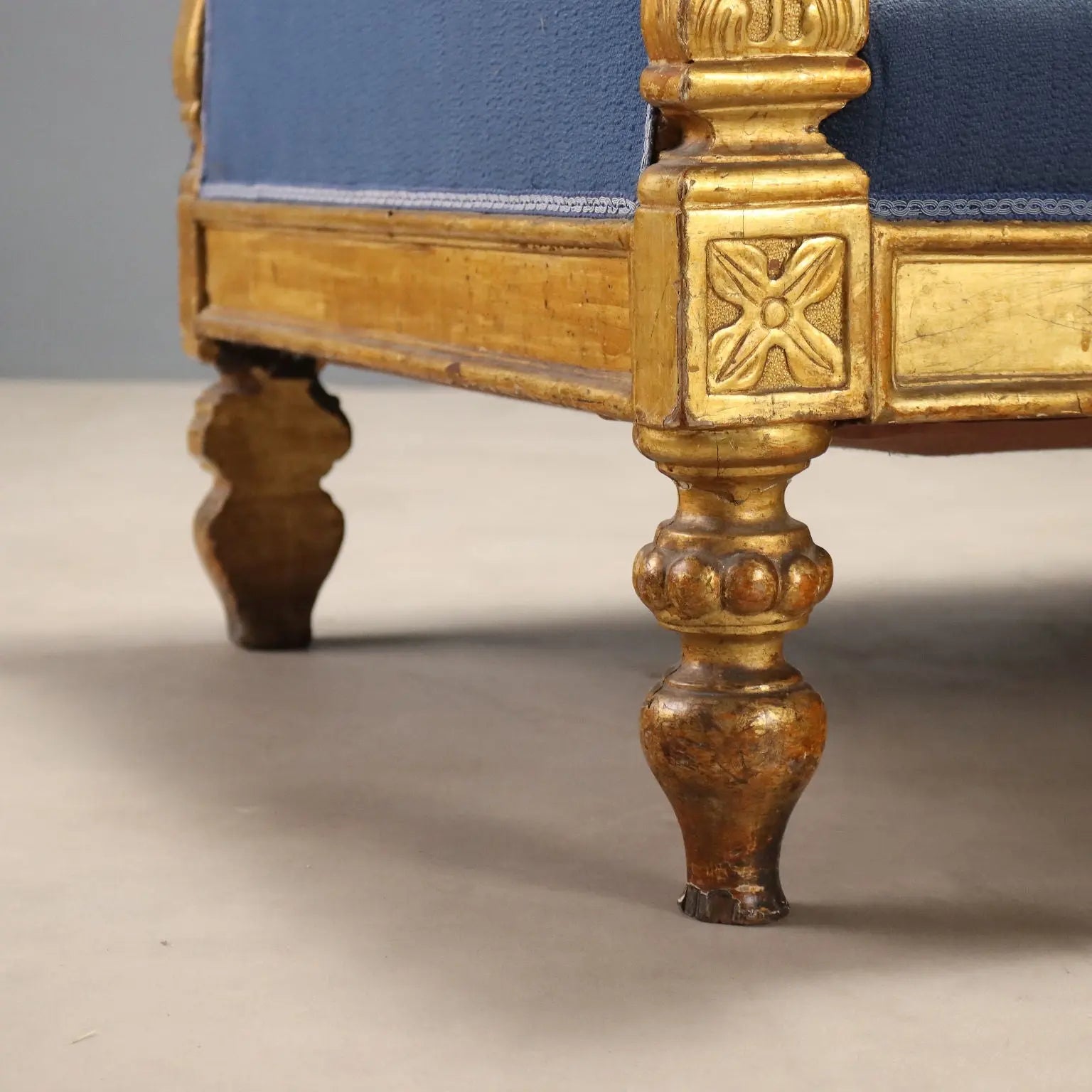 Restoration Walnut Sofa - 19th Century