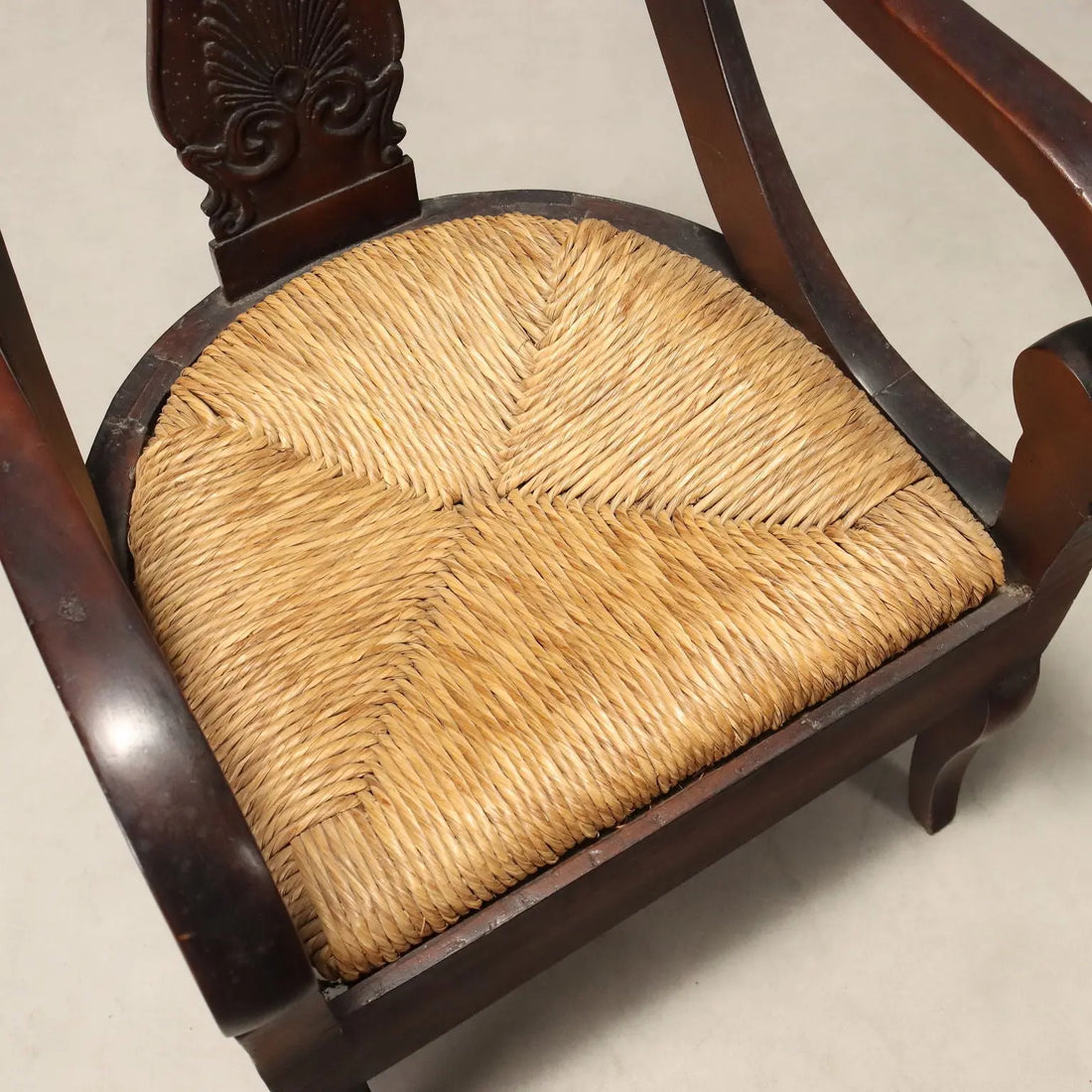 19th Century Walnut Restoration Armchair
