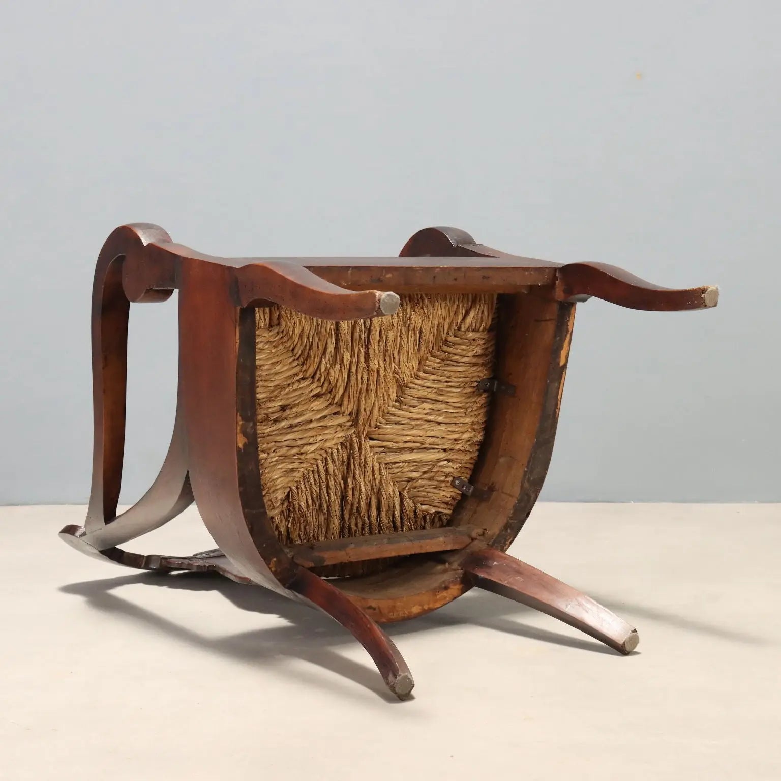 19th Century Walnut Restoration Armchair