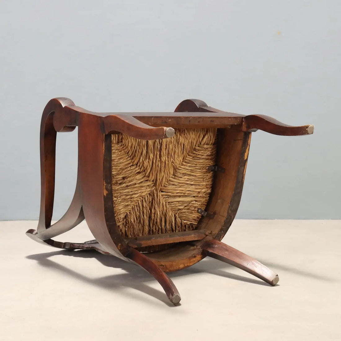 19th Century Walnut Restoration Armchair