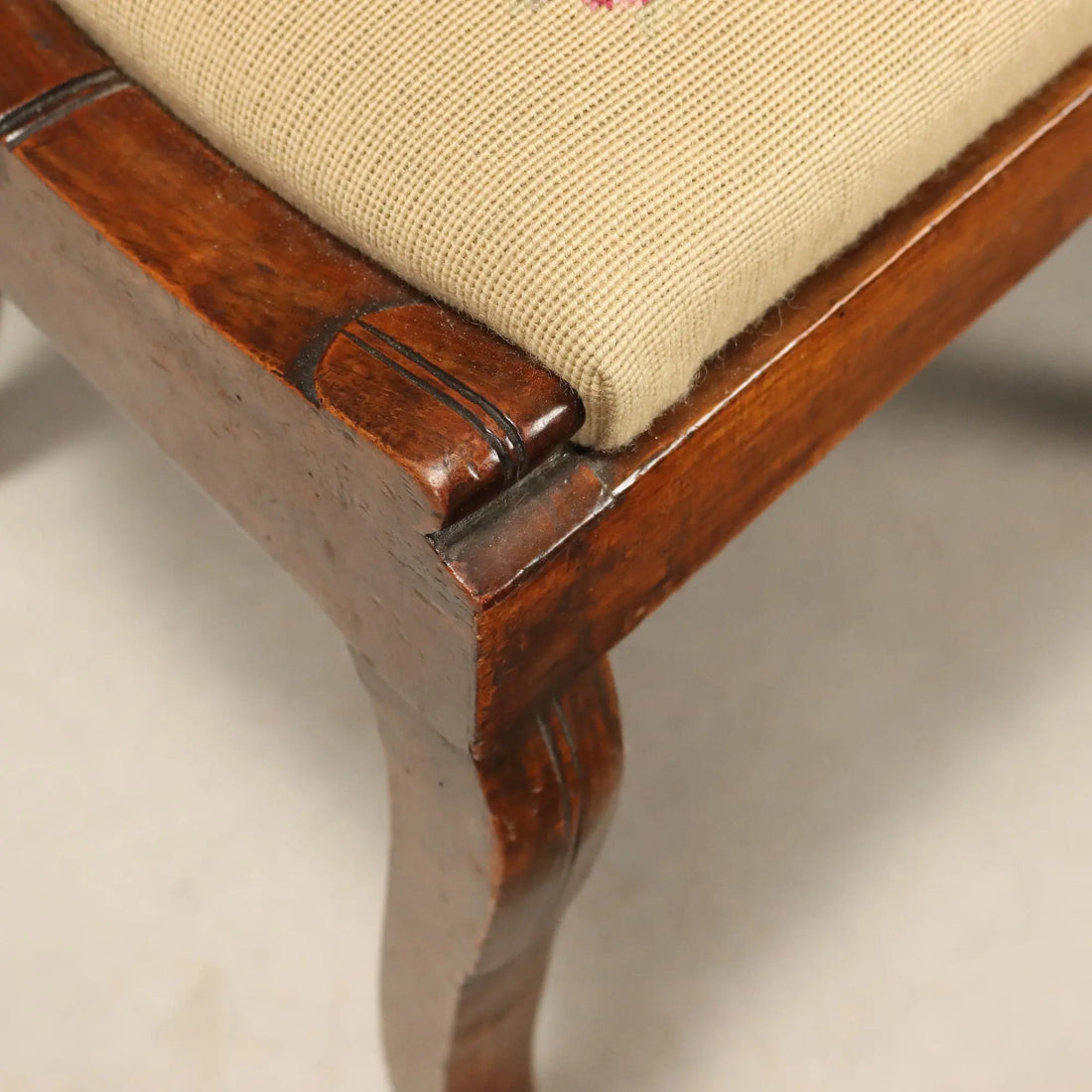 Antique Chairs Carved Walnut Italy XIX Century