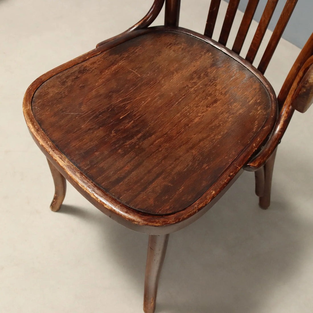 Antique Thonet Armchairs Walnut Painted Beech Austria XX Century