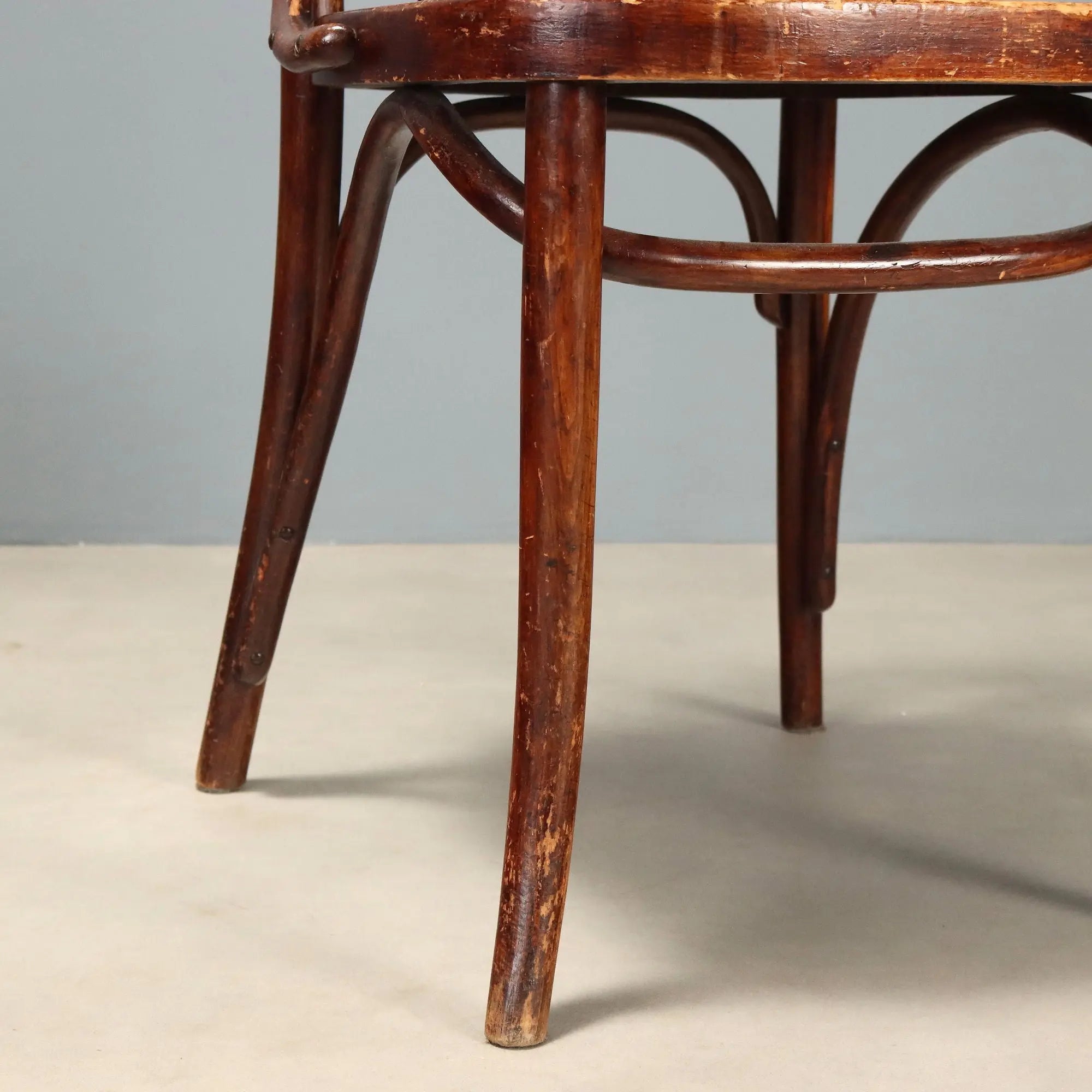 Antique Thonet Armchairs Walnut Painted Beech Austria XX Century