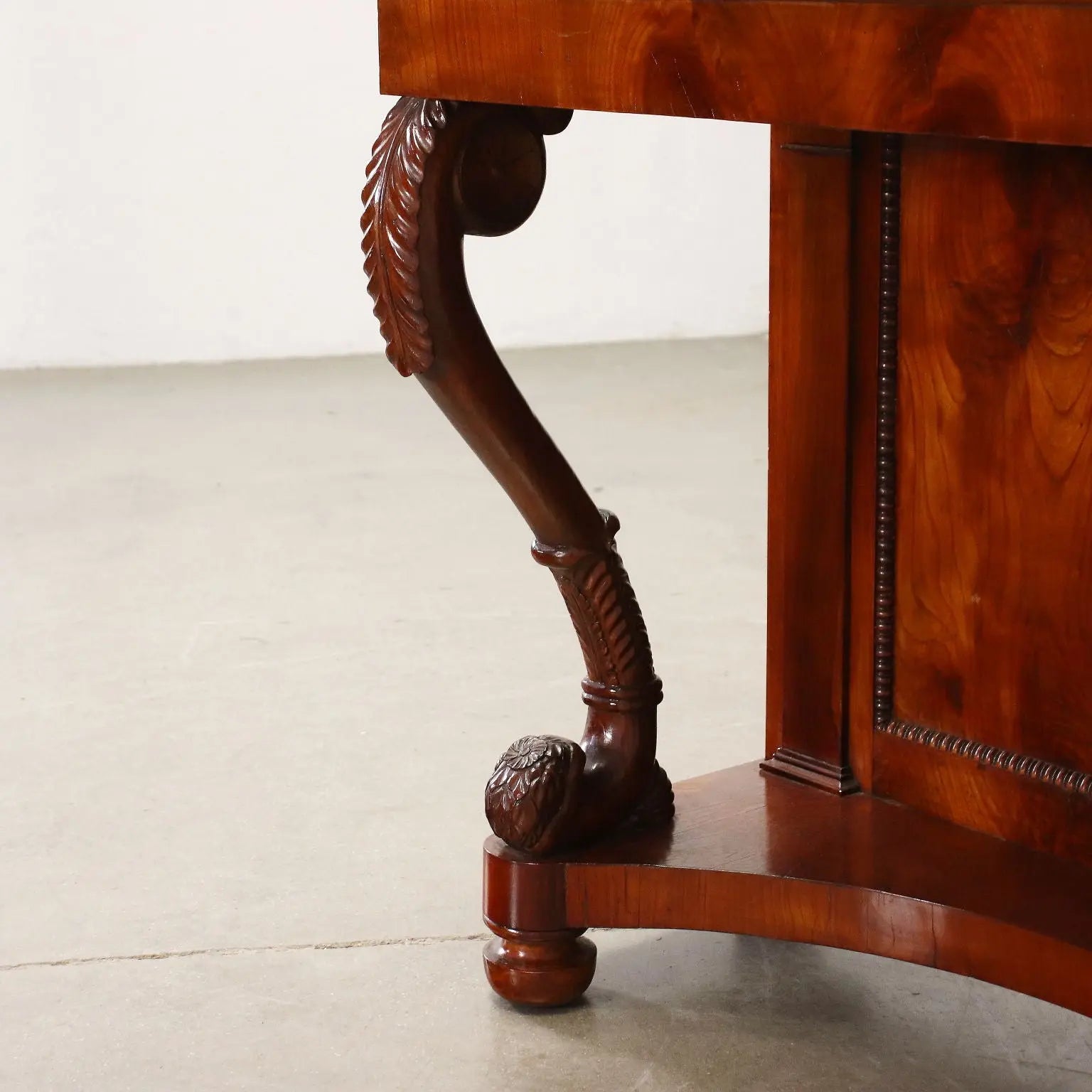 Restoration Console Cherrywood Italy XIX Century - Genoa Second Fourth XIX Century | Antiques | Consoles
