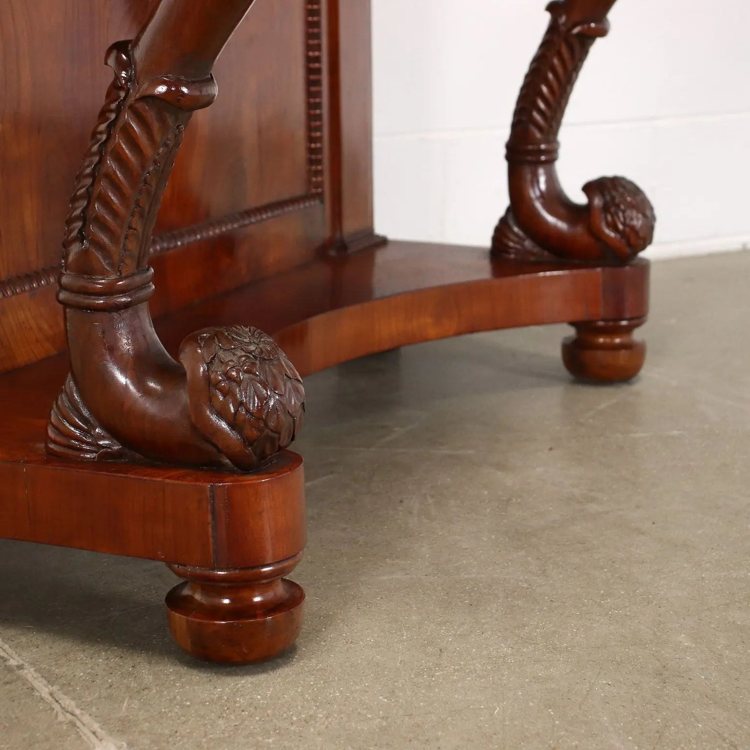 Restoration Console Cherrywood Italy XIX Century - Genoa Second Fourth XIX Century | Antiques | Consoles