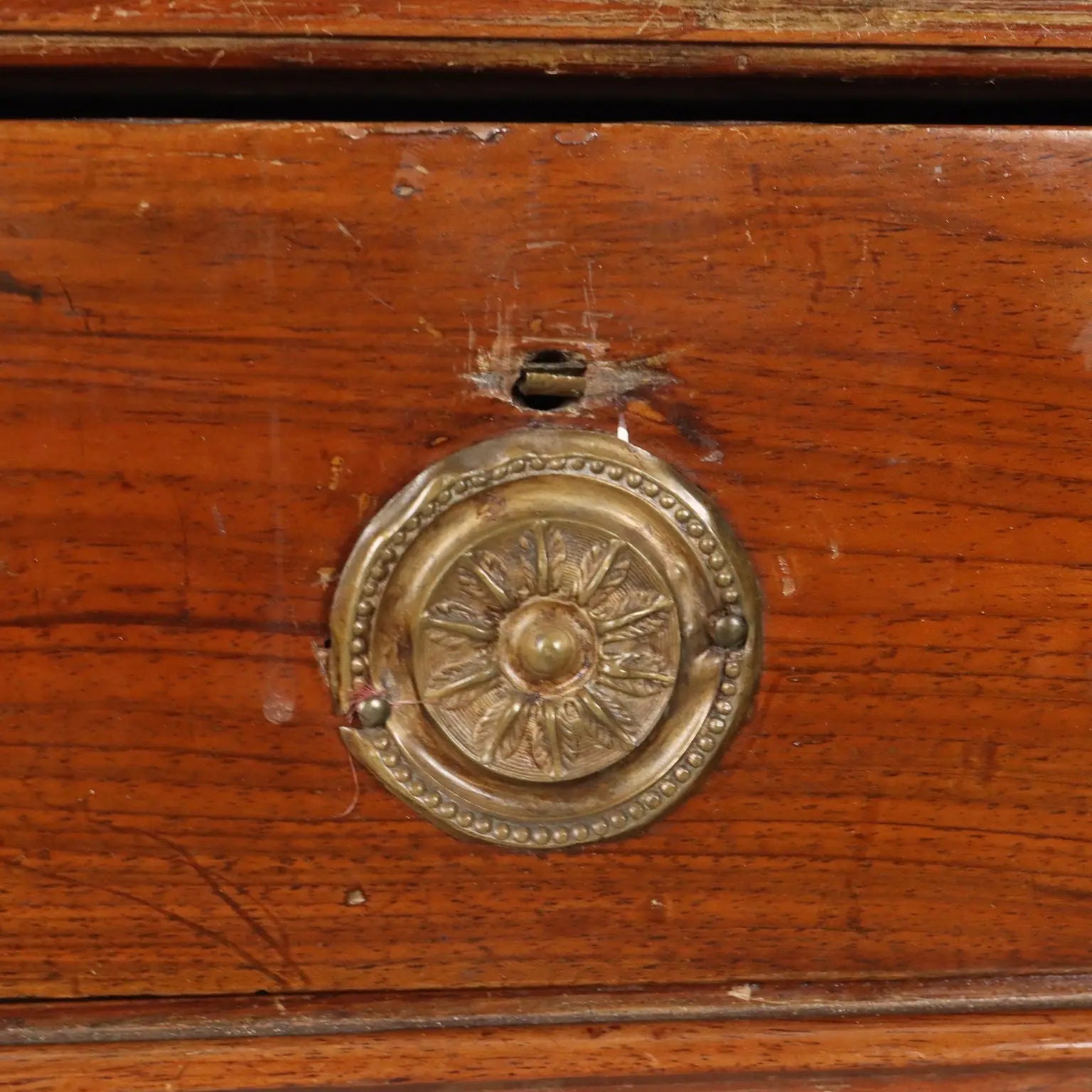 Antique Neoclassical Writing Desk Solid Walnut Italy XVIII Century - Piacenza, Late XVIII Century | Antiques | Consoles
