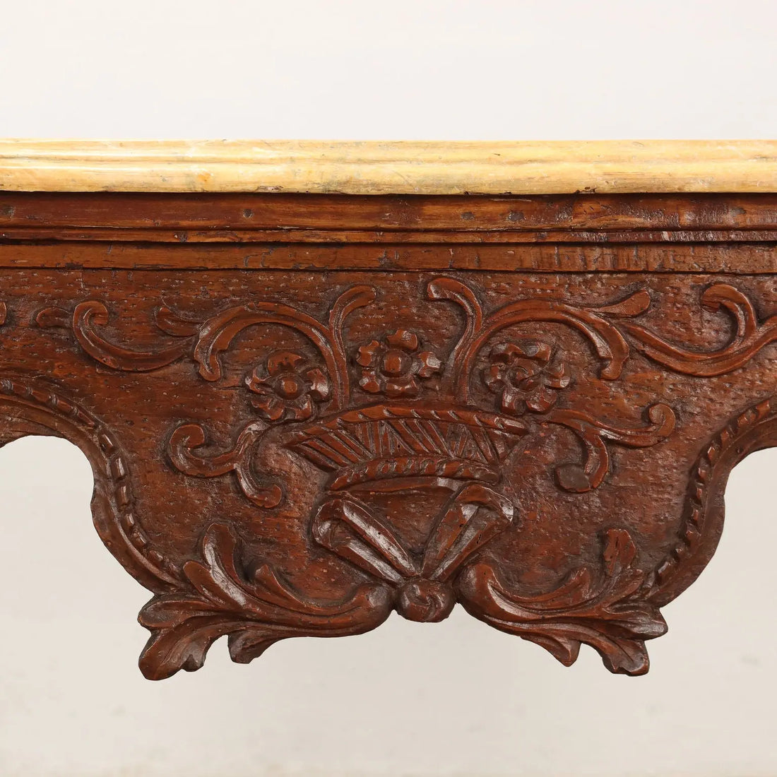 Antique Baroque Console Fir Linden Italy XVIII Century - Lombardy Early 18th Century | Antiques | Consoles