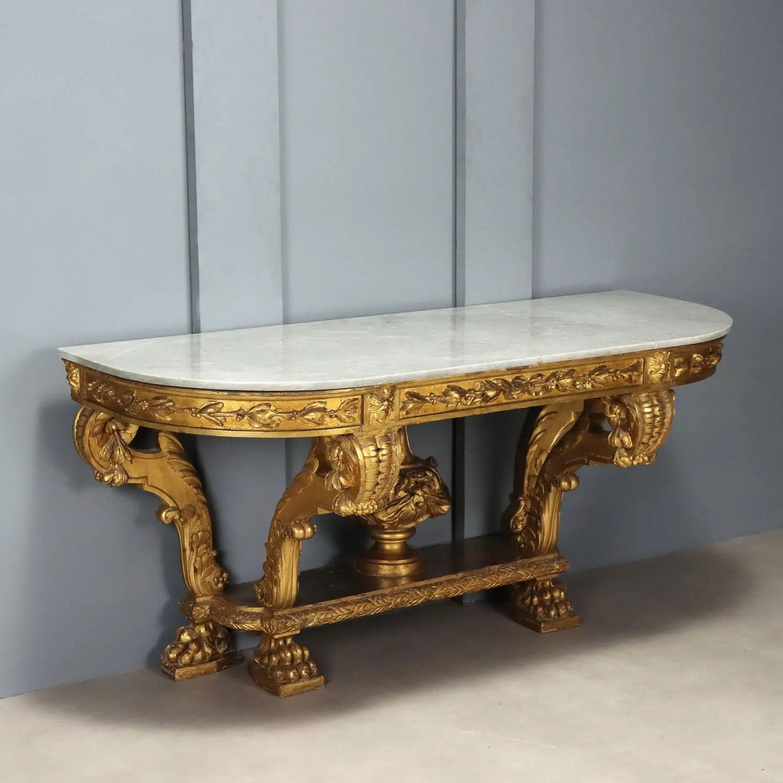 Antique Console Carved Wood Decorations Italy XIX Century - Lombardy, XIX Century | Antiques | Consoles