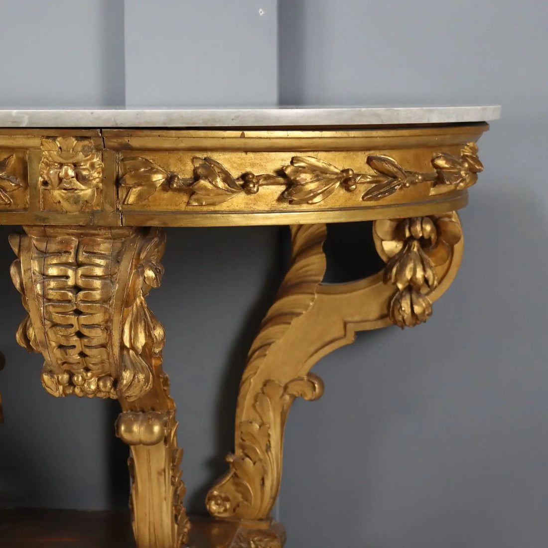 Antique Console Carved Wood Decorations Italy XIX Century - Lombardy, XIX Century | Antiques | Consoles