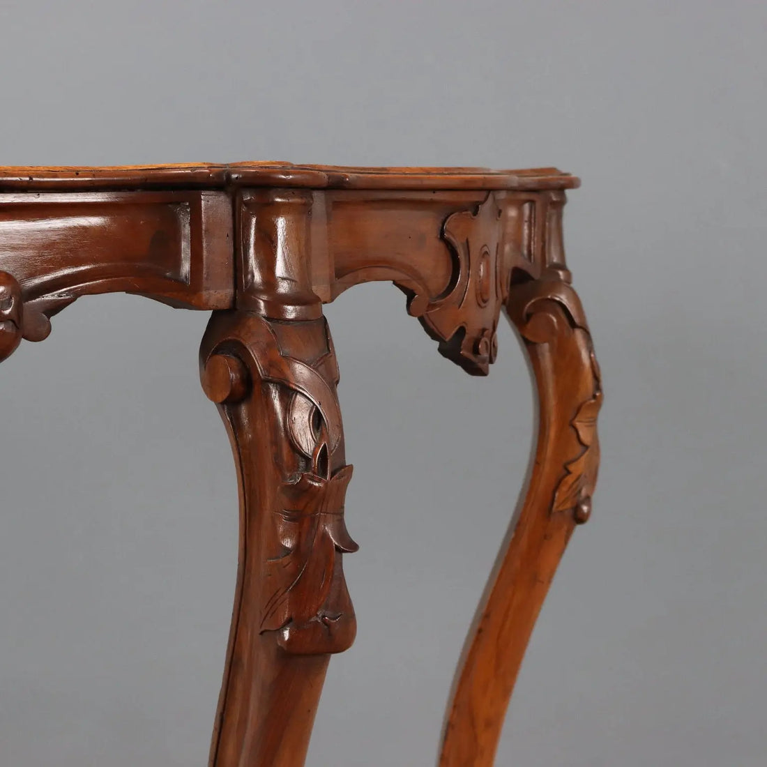 Antique Console Louis Philippe Walnut Italy XIX Century - Italy, XIX Century | Antiques | Consoles