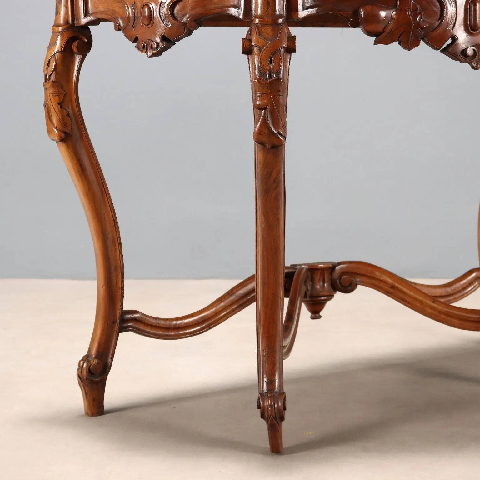 Antique Console Louis Philippe Walnut Italy XIX Century - Italy, XIX Century | Antiques | Consoles