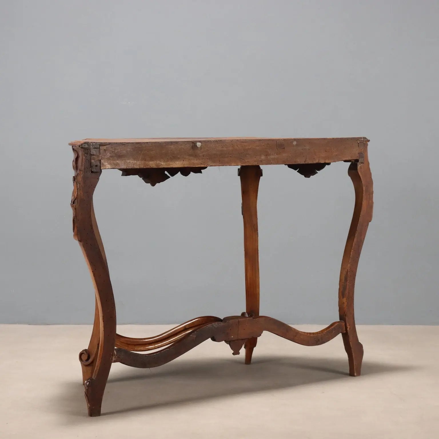 Antique Console Louis Philippe Walnut Italy XIX Century - Italy, XIX Century | Antiques | Consoles