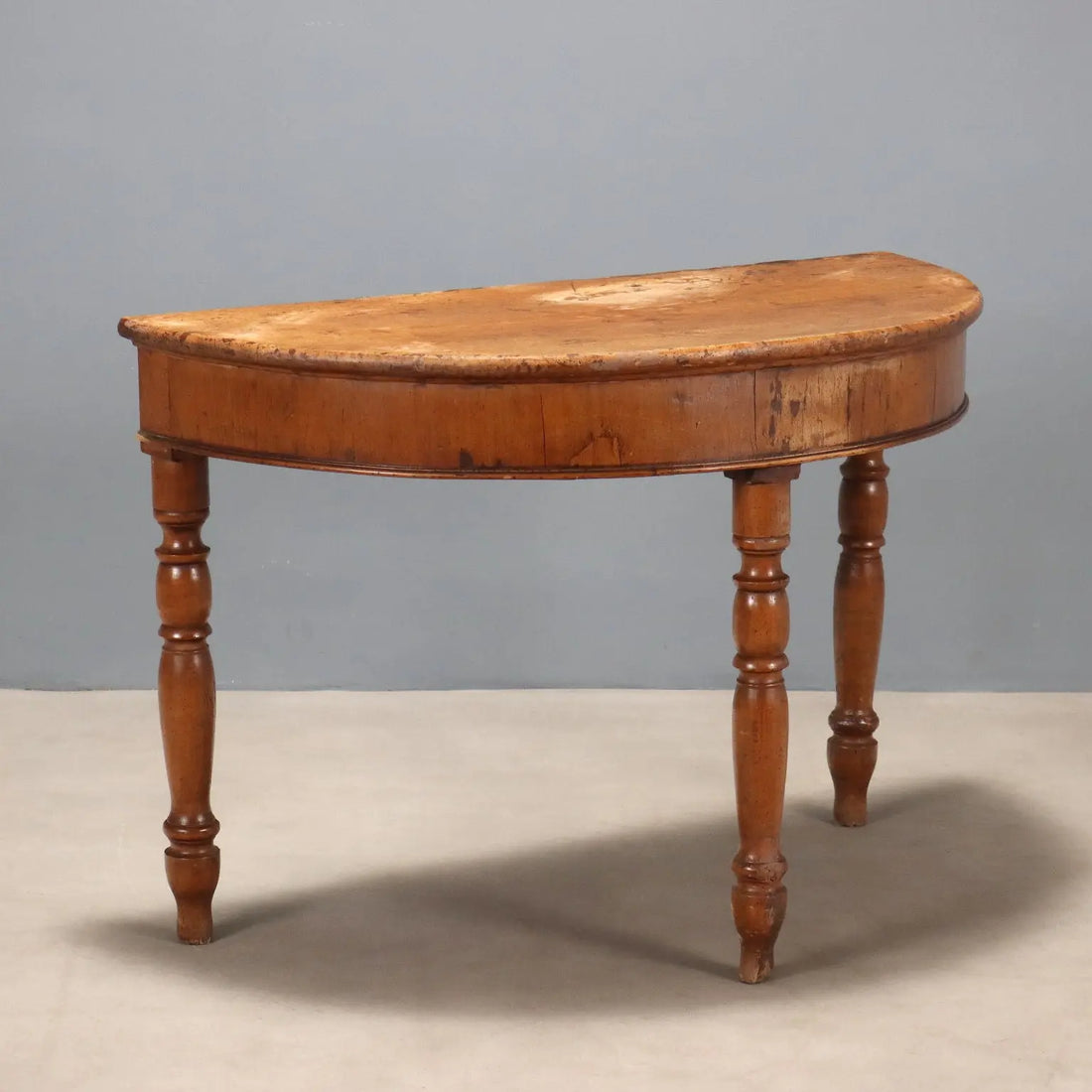 Walnut Console Table - Italy 19th Century