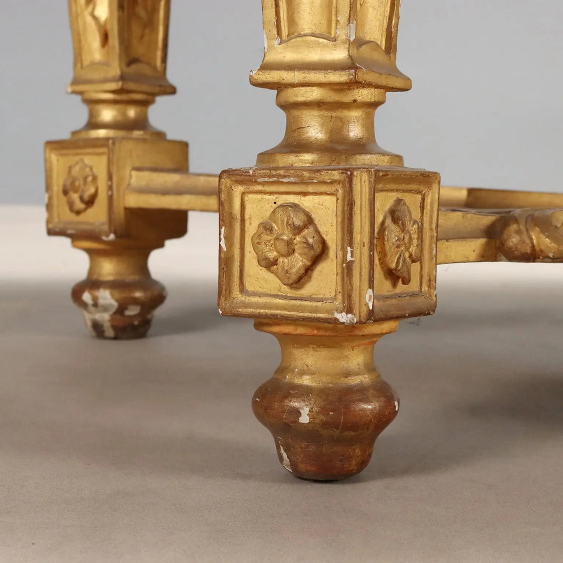 Antique Eclectic Console Carved Gilded Wood Italy XIX Century - Italy, Mid XIX Century | Antiques | Consoles